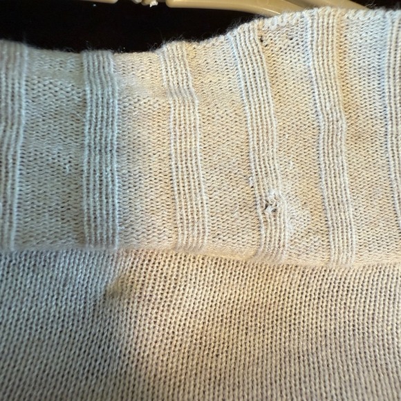 Chelsea28 Open‎ Front Cardigan Sweater - M/L - Knit Lightweight Draped Pockets - Picture 7 of 9